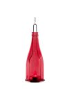 HOME Dekorációs üveg LED mécsessel, piros GB 23/RD
