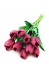 Élethű tapintású tulipán halvány Bíbor 33 cm 1db