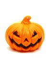 LED-es halloweeni tökfej figura, 6cm