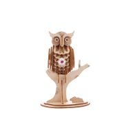 3D fa puzzle, bagoly