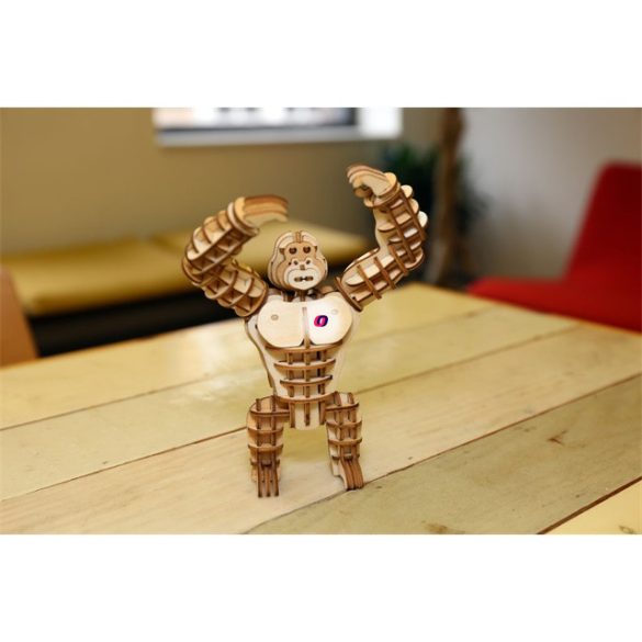 3D fa puzzle, gorilla