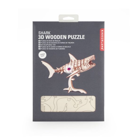 3D fa puzzle, cápa
