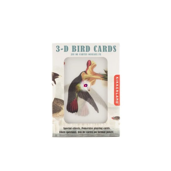 Franciakártya, 3D madarak