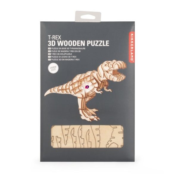 3D fa puzzle, T-Rex
