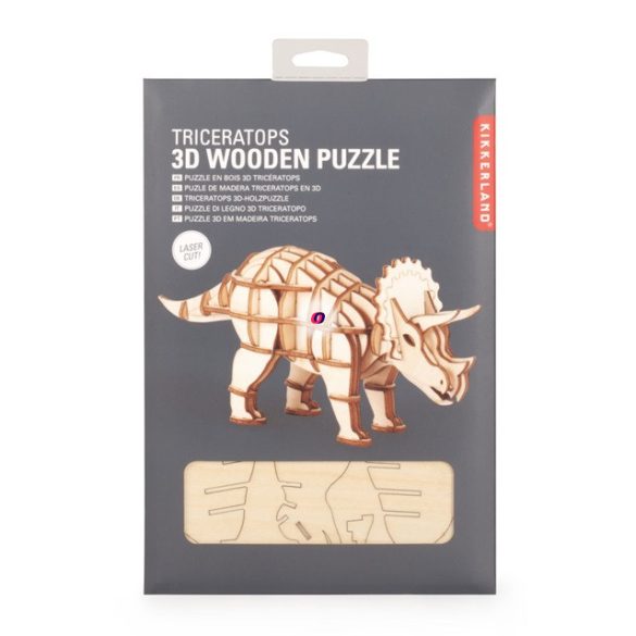 3D fa puzzle, Triceratops