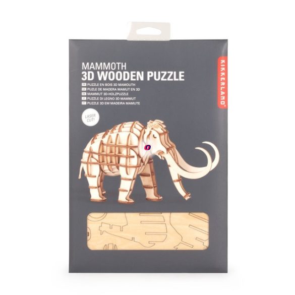 3D fa puzzle, Mamut