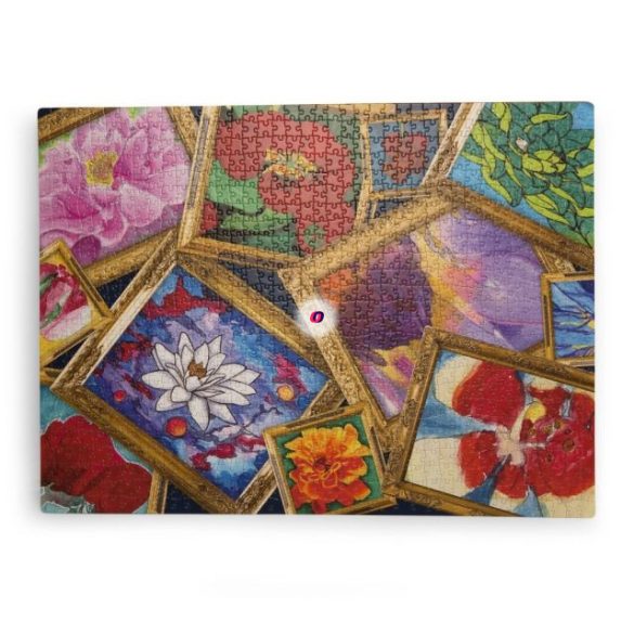 Puzzle, művészképek virágokról