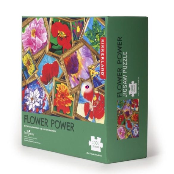 Puzzle, művészképek virágokról