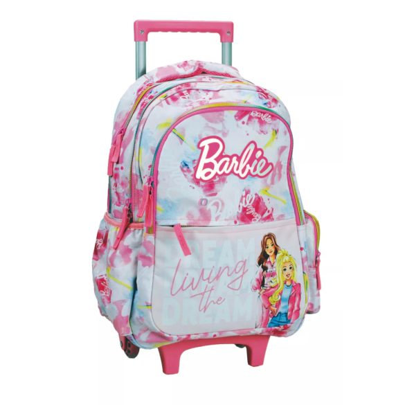 Barbie® „Paints” gurulós iskolatáska / táska – 46 × 35 × 20 cm