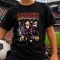 MARADONA póló gyerek és felnőtt méretekben, fekete, fehér