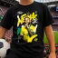 NEYMAR póló gyerek és felnőtt méretekben, fekete, fehér