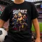 SUAREZ póló gyerek és felnőtt méretekben, fekete, fehér