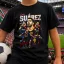 SUAREZ póló gyerek és felnőtt méretekben, fekete, fehér