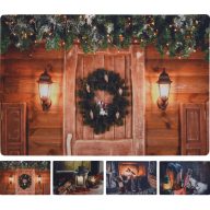   Karácsonyi lábtörlő HD nyomattal 58x38 cm 4 féle választható minta