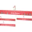 Fa adventi kalendárium piros,  – 40 cm, 3 féle design