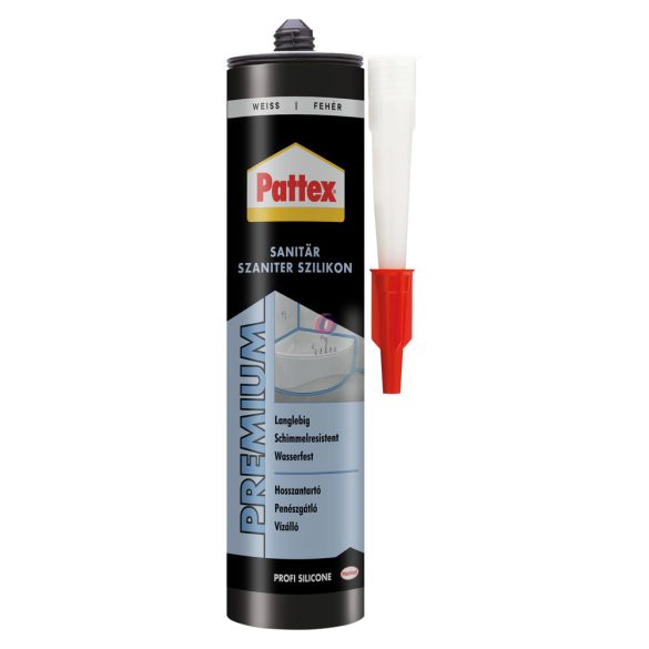 PATTEX Szaniter szilikon - fehér - 280 ml