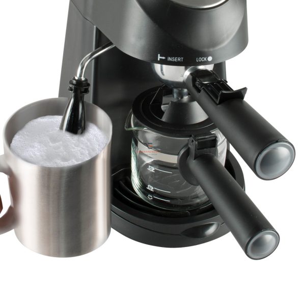 HOME Espresso kávéfőző tejhabosítóval HG PR 06