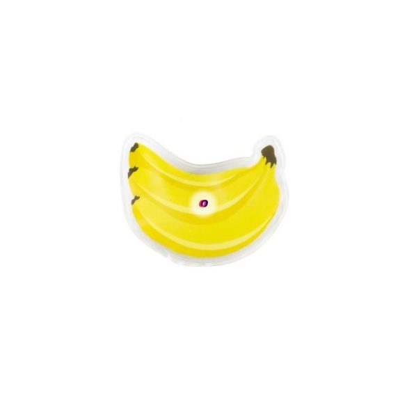 Hűtő/melegítő gélcsomag, banán