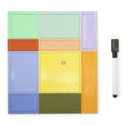 Mágneses post-it 10-db-os szett