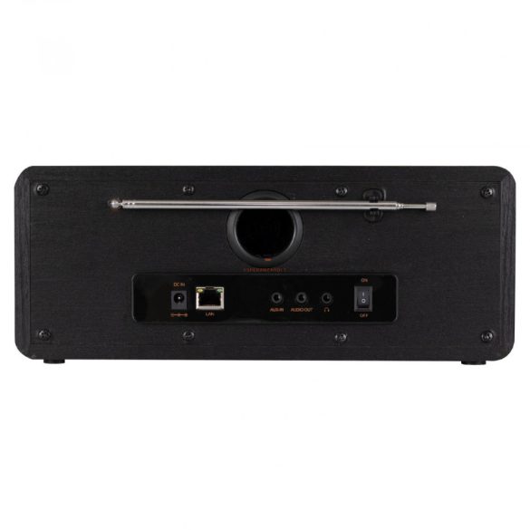 Home Internet rádió, 5in1, fekete INR 5000/BK