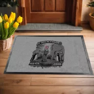 Jakab Péter DK 2026 - Lábtörlő 60x40 cm szürke