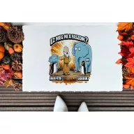 Jakab Péter DK 2026 - mintás szőnyeg 60X40 cm törtfehér