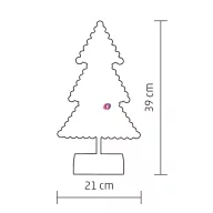 HOME LED-es asztali dísz, fenyőfa, 4,5V KAD 19 PINE
