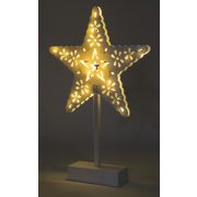 HOME LED-es asztali dísz, csillag, 4,5V KAD 20 STAR