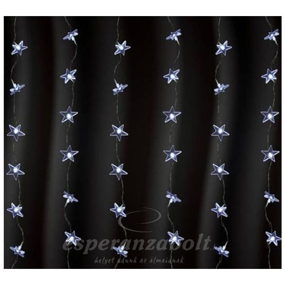 HOME LED-es fényfüggöny, csillag, 1,5x1m, 230V KAF 48L