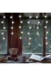 HOME LED-es beltéri jégcsap fényfüggöny 81cm 50 LED hidegfehér beltéri KAF 50C LED/WH