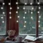 HOME LED-es beltéri jégcsap fényfüggöny 81cm 50 LED hidegfehér beltéri KAF 50C LED/WH