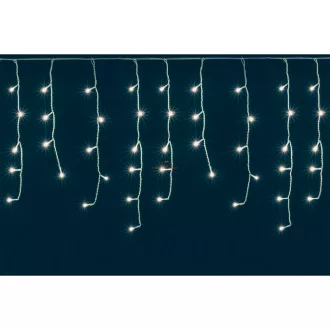   HOME LED-es beltéri jégcsap fényfüggöny 81cm 50 LED hidegfehér beltéri KAF 50C LED/WH