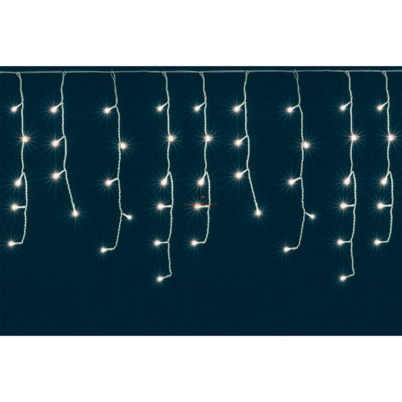 HOME LED-es beltéri jégcsap fényfüggöny 81cm 50 LED hidegfehér beltéri KAF 50C LED/WH