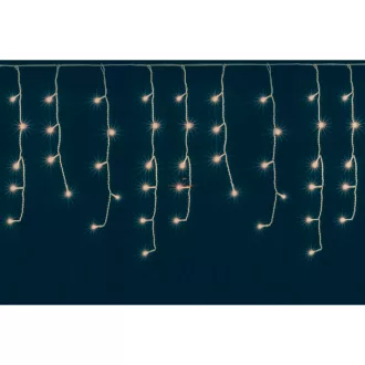   HOME LED-es beltéri jégcsap fényfüggöny 81cm 50LED melegfehér beltéri KAF 50C LED/WW
