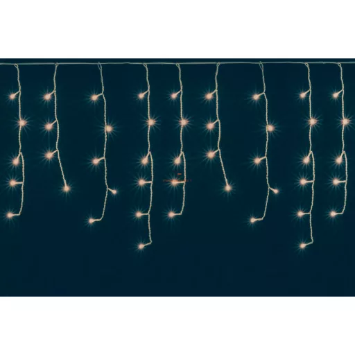 HOME LED-es beltéri jégcsap fényfüggöny 81cm 50LED melegfehér beltéri KAF 50C LED/WW