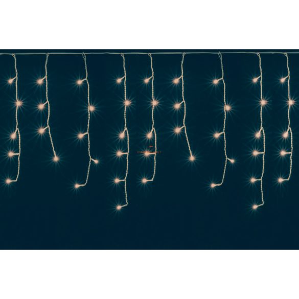 HOME LED-es beltéri jégcsap fényfüggöny 81cm 50LED melegfehér beltéri KAF 50C LED/WW