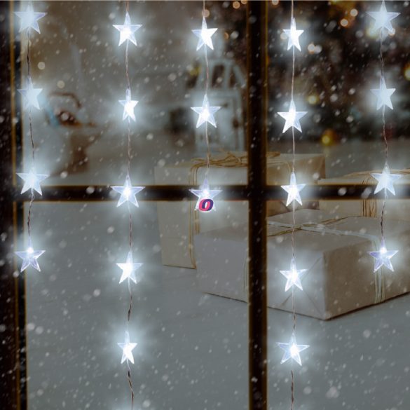 HOME LED-es beltéri fényfüggöny, csillag, 1,35m, 230V KAF 50L