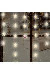 Beltéri csillag fényfüggöny 1,35m melegfehér 50 LED