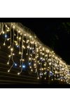10m sziporkázó LED-es jégcsap fényfüggöny, kültéri KAF 600L 10M