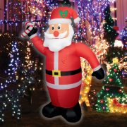 HOME XXL Felfújható Mikulás 240cm LED Kültéri KD 240 M
