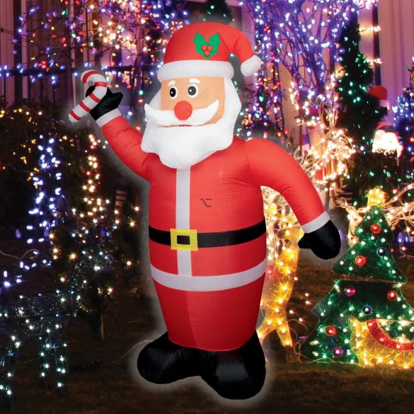 HOME XXL Felfújható Mikulás 240cm LED Kültéri KD 240 M