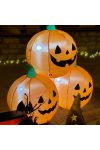 Felfújható Halloween tökrakás 90 cm IP44 LED hálózati adapterrel KD 90 T