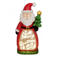 Home LED-es kerámia figura Mikulás KDC 48