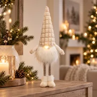   LED-es álló manó, 76 cm, melegfehér LED, elemes tápellátás, beltéri kivitel