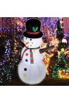 HOME XL Felfújható Hóember plüss 120cm LED Kültéri KDP 120 H