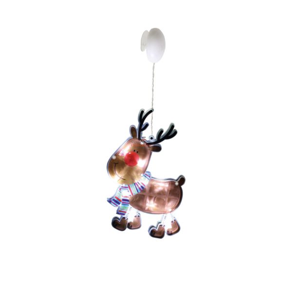 HOME LED-es ablakdísz, rénszarvas, 26cm, 4,5V KID 311