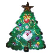 HOME LED-es ablakdísz, karácsonyfa, 20cm, 4,5V KID 314