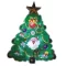 HOME LED-es ablakdísz, karácsonyfa, 20cm, 4,5V KID 314