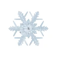   HOME LED-es ablakdísz, hókristály, tapadókorongos, 3V színváltó KID 331