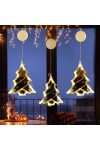 Home LED-es ablakdísz karácsonyfa, 19cm, 4,5V KID 412
